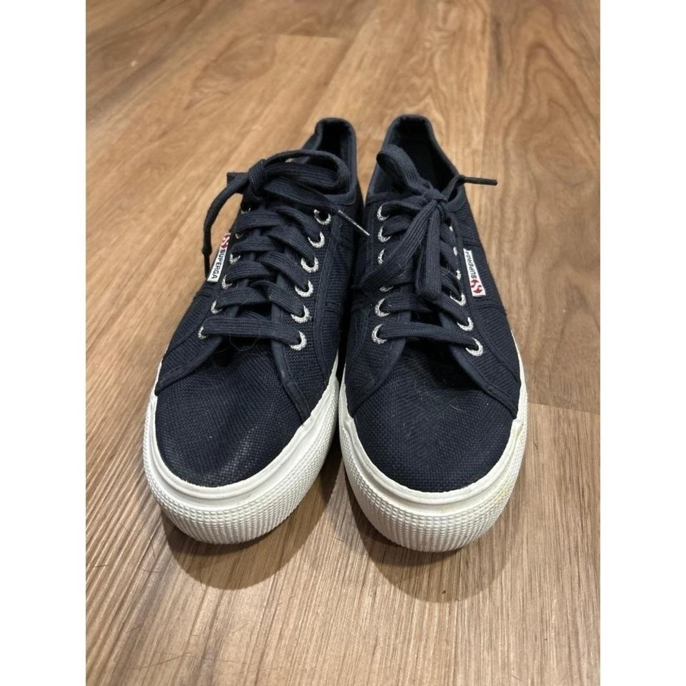 Superga Sneakers Navy Blue 8 - Picture 3 of 6
